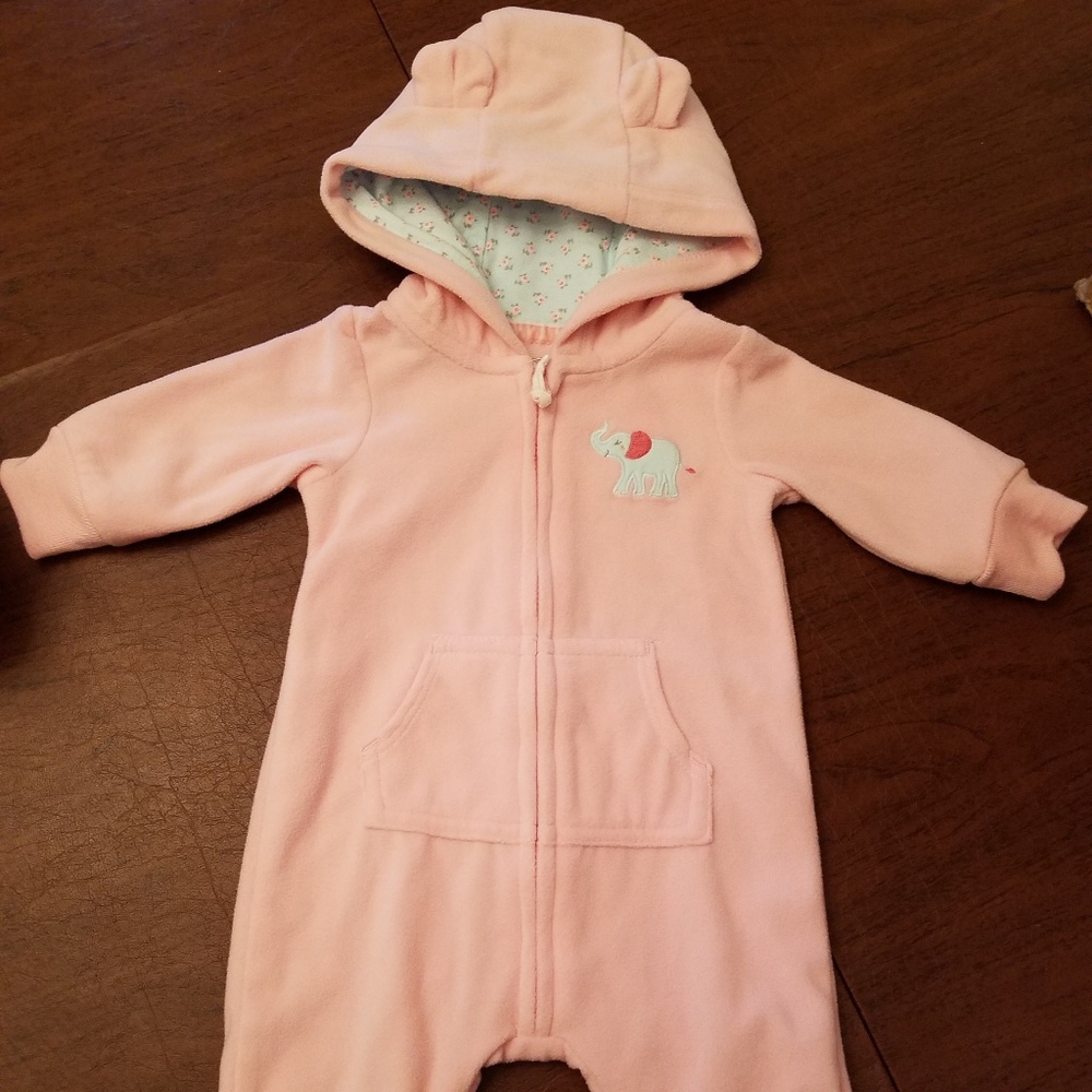 Carter's fleece outfit-3month